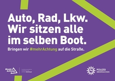 Plakat Mehr Achtung