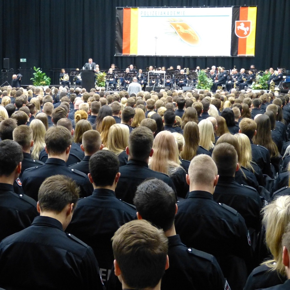 Vereidigung des 9. Bachelorstudienjahrgangs der Polizeiakademie Niedersachsen