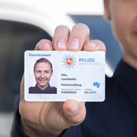 Neuer elektronischer Dienstausweis für die Polizei Niedersachsen